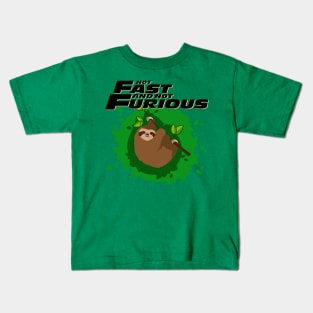 Not Fast And Not Furious Kids T-Shirt